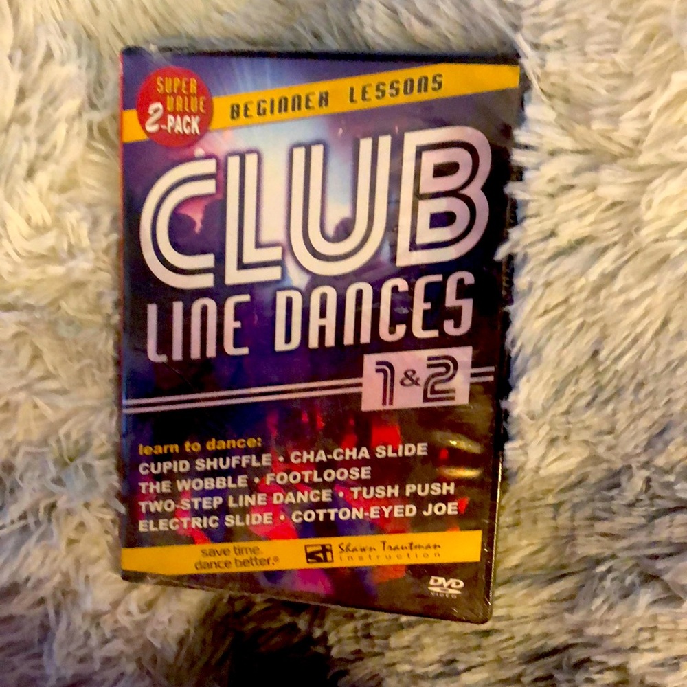 2 pack club line dances dvd